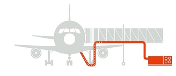 Example of ETT units on the tarmac